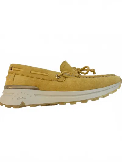 Bussola Women Bracha Moccasins In Yellow