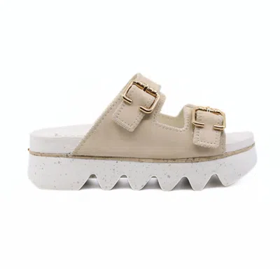 Bussola Women's Catherine Sandal In Vachetta Beige In Multi