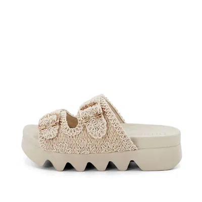 Bussola Women's Clemmie Buckle Strap Sandals In Beige In Neutral