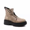 Bussola Women's Faye Boots In Taupe In Grey