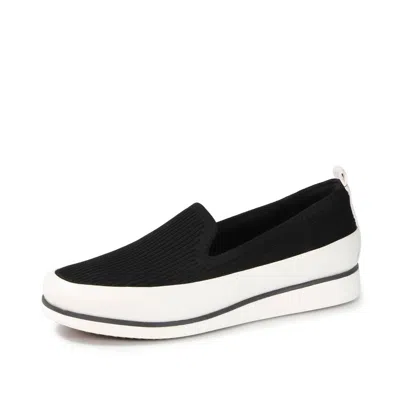 Bussola Women's Kajsa Koln Knit Slip-on Shoes In Nero