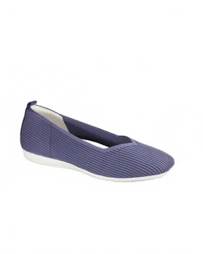 Bussola Women's Valda Vicenza Knit Ballet Flat Shoes In Dusk