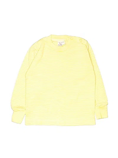Pre-owned Buster Brown Kids' Long Sleeve T-shirt In Yellow