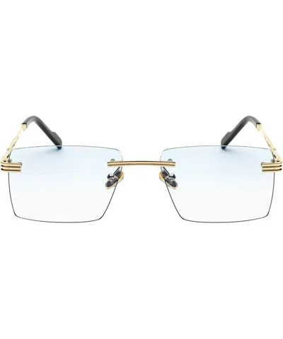 Bustout Sunglasses Travis Angle - Oro - Sc003 Azzurro In Crl