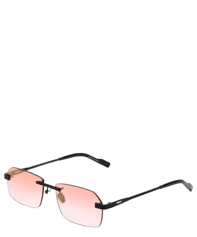 Bustout Sunglasses Travis Squadrato - Nero Opaco - Sn001 Arancione In Crl