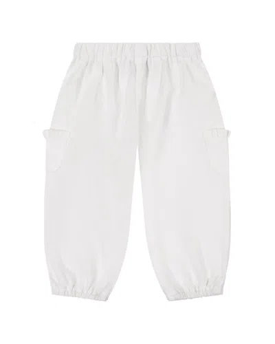 Busy Bees Kids' Charlotte Bubble Cuff Pant In White
