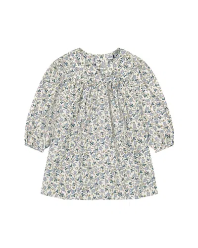 Busy Bees Dress In Gray