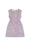 Busy Bees Izzy Drawstring Dress Pink Azalea In Pink Azalea