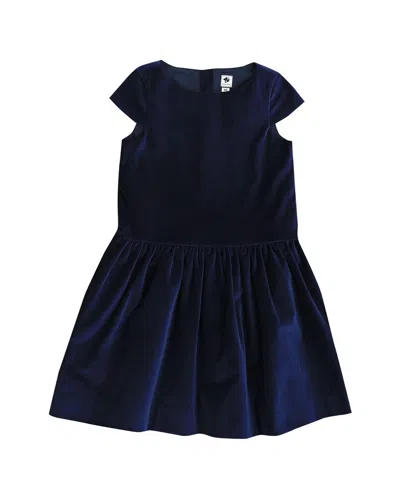 Busy Bees Kids'  Party Dress In Blue