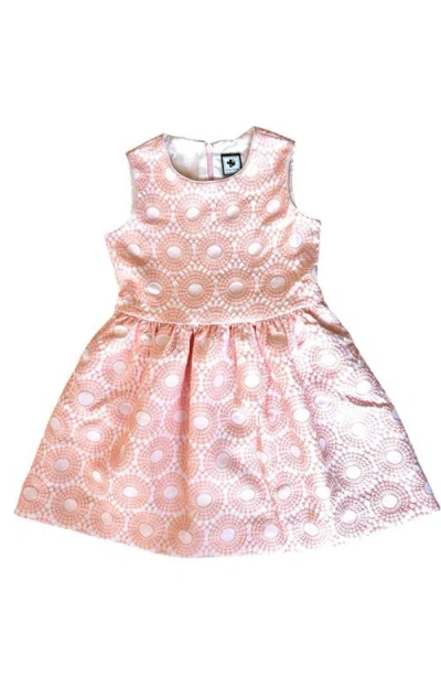 Busy Bees Kids'  Sally Soiree Dress Rose Brocade