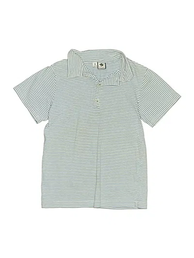 Pre-owned Busy Bees Kids' Short Sleeve Polo Shirt In Blue