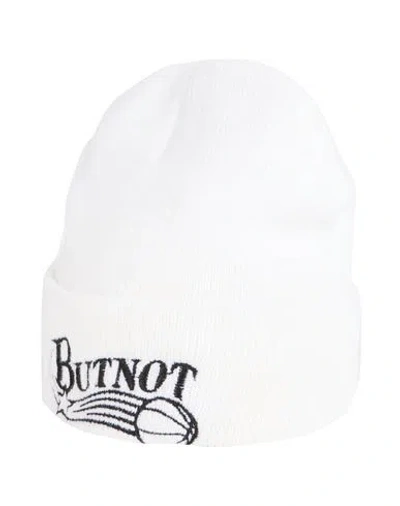But Not Man Hat White Size Onesize Textile Fibers