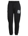 But Not Man Pants Black Size L Cotton, Elastane