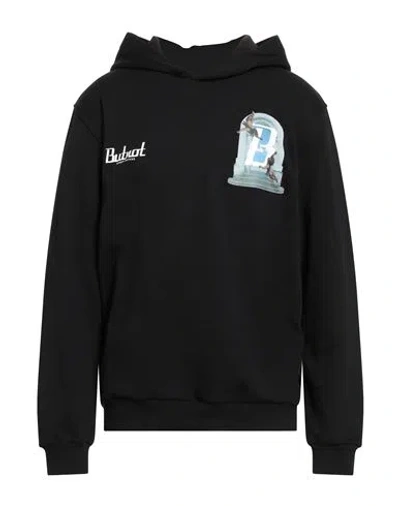 But Not Man Sweatshirt Black Size Xl Cotton, Elastane