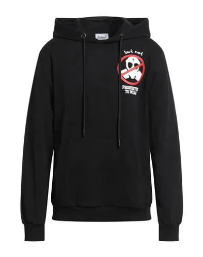 But Not Man Sweatshirt Black Size Xl Cotton, Elastane