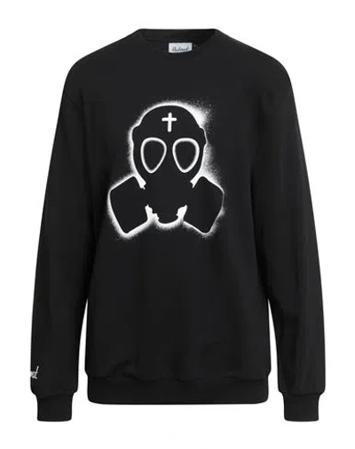 But Not Man Sweatshirt Black Size Xl Cotton, Elastane