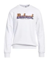 But Not Man Sweatshirt White Size Xxl Cotton, Elastane