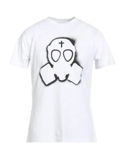 But Not Man T-shirt White Size L Cotton