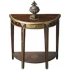 Butler Artifacts Espresso Demilune Console Table