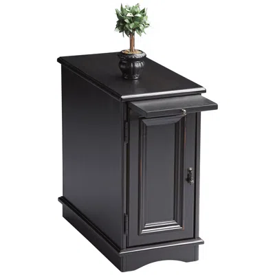 Butler Black Licorice Chairside Chest