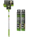 Butler Evercare All-purpose Refillable Mega Lint Roller Value Pack With 2 X 50 Sheet Refills In Green