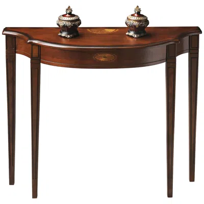 Butler Furniture Plantation 36" Cherry Traditional Console Table In Brown