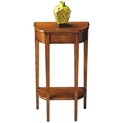 Butler Masterpiece Olive Ash Cherry Console Table