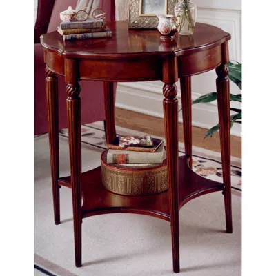 Butler Plantation Cherry 28" High Accent Table In Multi