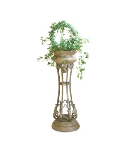 Butler Specialty Butler Budapest Stone Jardiniere In Grey