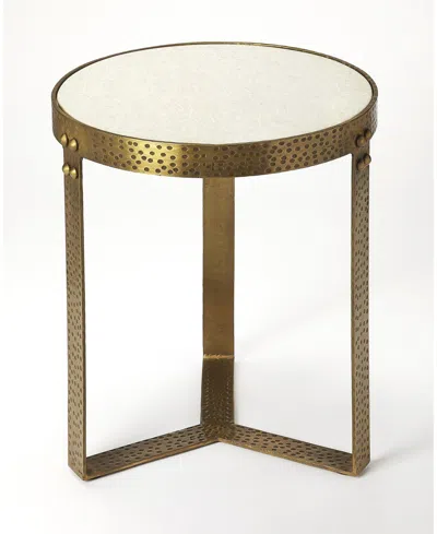 Butler Specialty Butler Elton Marble And Metal Table In Gold