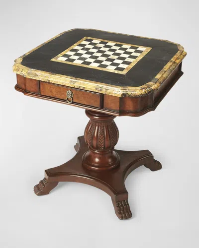 Butler Specialty Co Carlyle Game Table In Brown