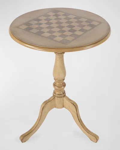Butler Specialty Co Colbert Round Game Table In Gold