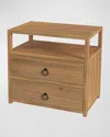 Butler Specialty Co Lark 2-drawer Nightstand In Brown