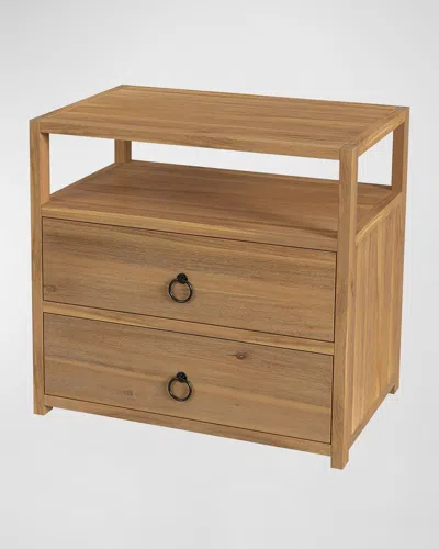 Butler Specialty Co Lark 2-drawer Nightstand In Brown