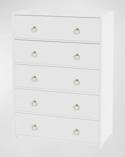 Butler Specialty Co Lark Five-drawer Chest In White