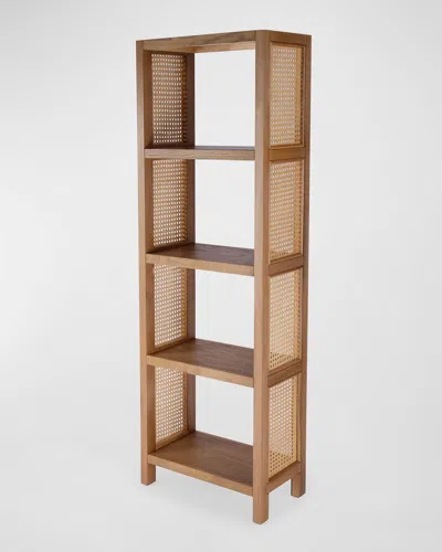 Butler Specialty Co Mesa Rattan Etagere In Brown