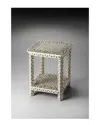 Butler Specialty Company Amelia Brown Bone Inlay Side Table
