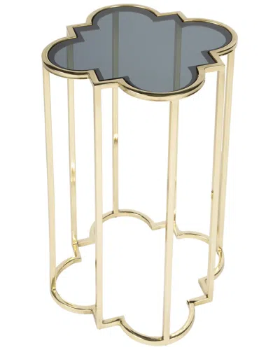 Butler Specialty Company Auroria Glass Accent Table In Black