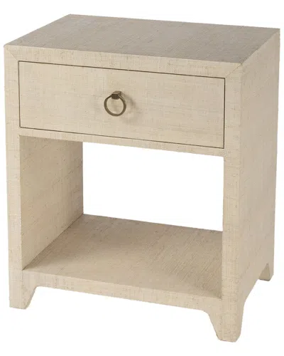 Butler Specialty Company Bar Harbor Raffia Nightstand In Brown