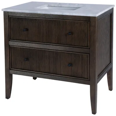 Butler Specialty Company Bristol 36" W Bathroom Vanity, Dark Brown