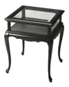 Butler Specialty Company Burton Black Licorice Curio Table