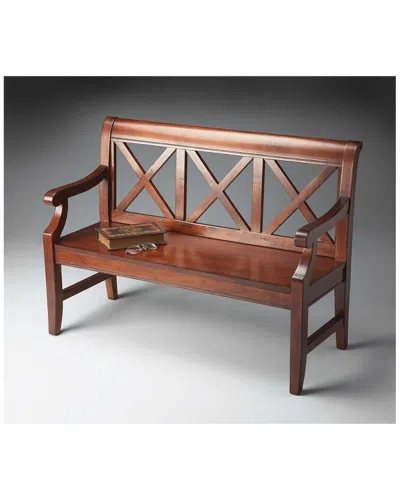 Butler Specialty Company Butler Specialty Gerrit Plantation Cherry Bench In Brown