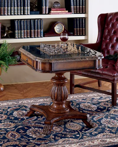 Butler Specialty Company Butler Specialty Heritage Game Table In Brown