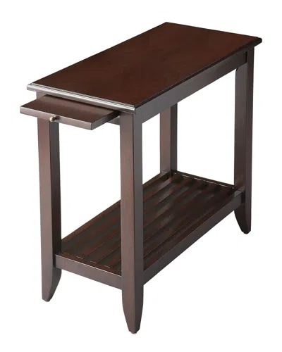 Butler Specialty Company Butler Specialty Loft Chairside Table In Brown