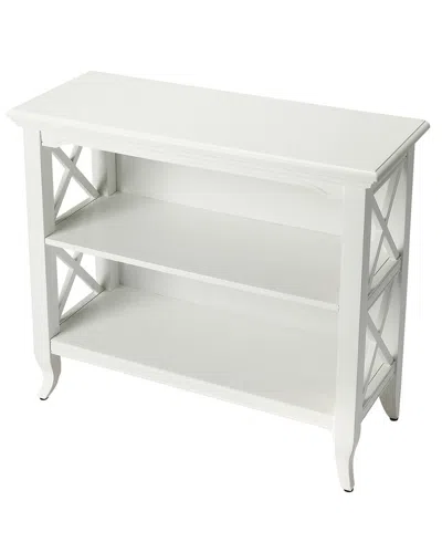 Butler Specialty Company Butler Specialty Loft Low Bookcase In White