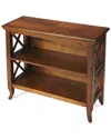 Butler Specialty Company Butler Specialty Newport Olive Ash Burl Low Bookcase
