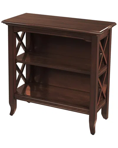 Butler Specialty Company Butler Specialty Plantation Cherry Low Bookcase In Brown