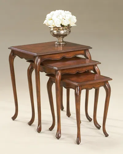 Butler Specialty Company Butler Specialty Plantation Cherry Nest Of Tables In Brown