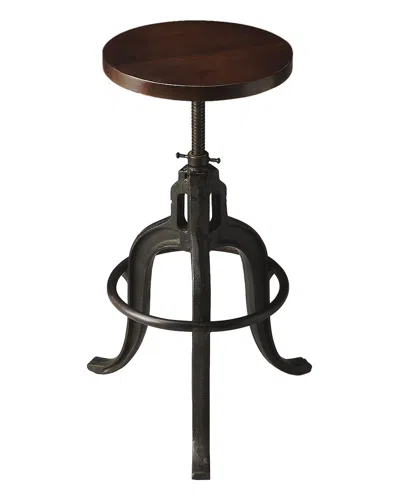 Butler Specialty Company Butler Specialty Revolving Bar Stool In Brown