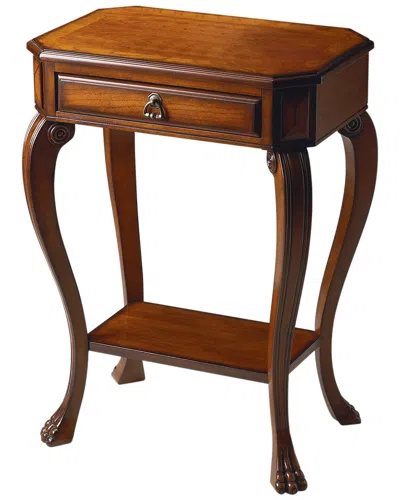 Butler Specialty Company Channing One Drawer Console Table In Brown